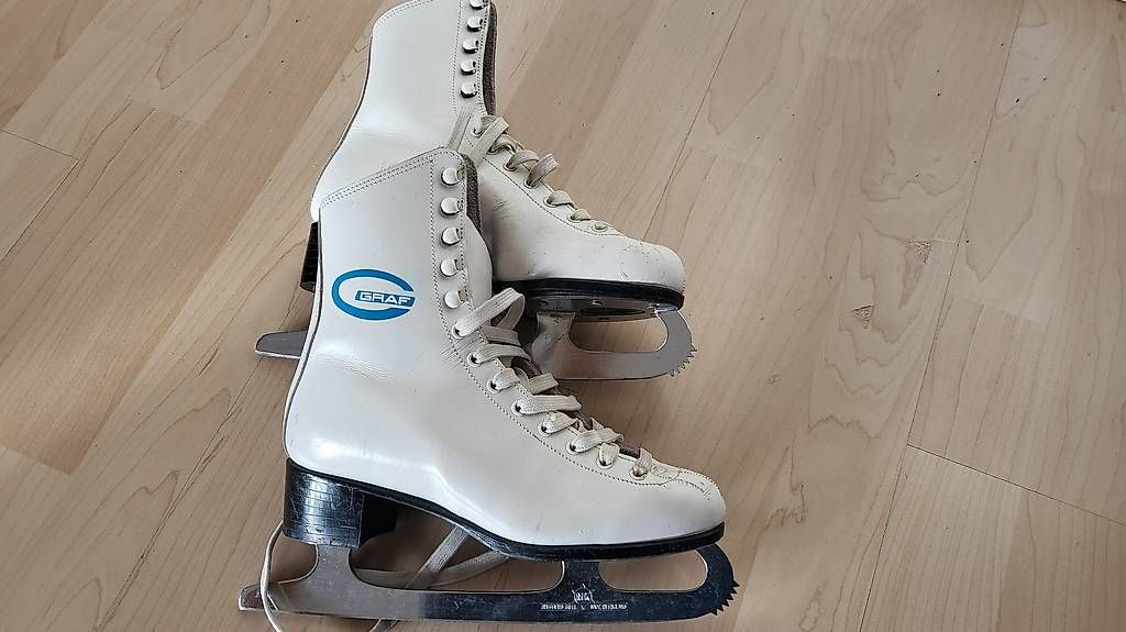 Pattini da ghiaccio: Graf Schlittschuhe Gr. 36 – Usato da Frutigen venduto da 100tom