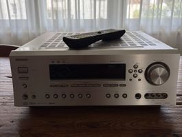 Onkyo TX-SR602E 7.1 AV-Receiver Silber inkl. Fernbedienung