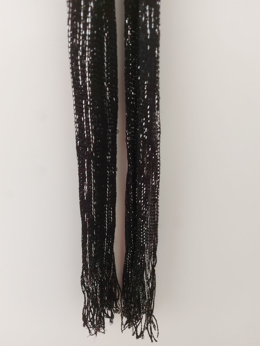 Foulards, Tücher & Schals: Echarpe fine noire et brillante – Neu (gemäss Beschreibung) aus Le Mont-Pèlerin von jux_x96b 1