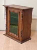 Handgefertigter Apotheker Schrank Rustikale Gewürzbox 1800s