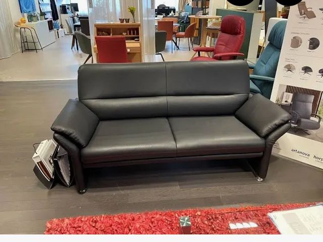 Divani: Schweizer Qualität: Ledersofa Grimsel 2.5 Plätzer – Usato da Cham venduto da VeCha