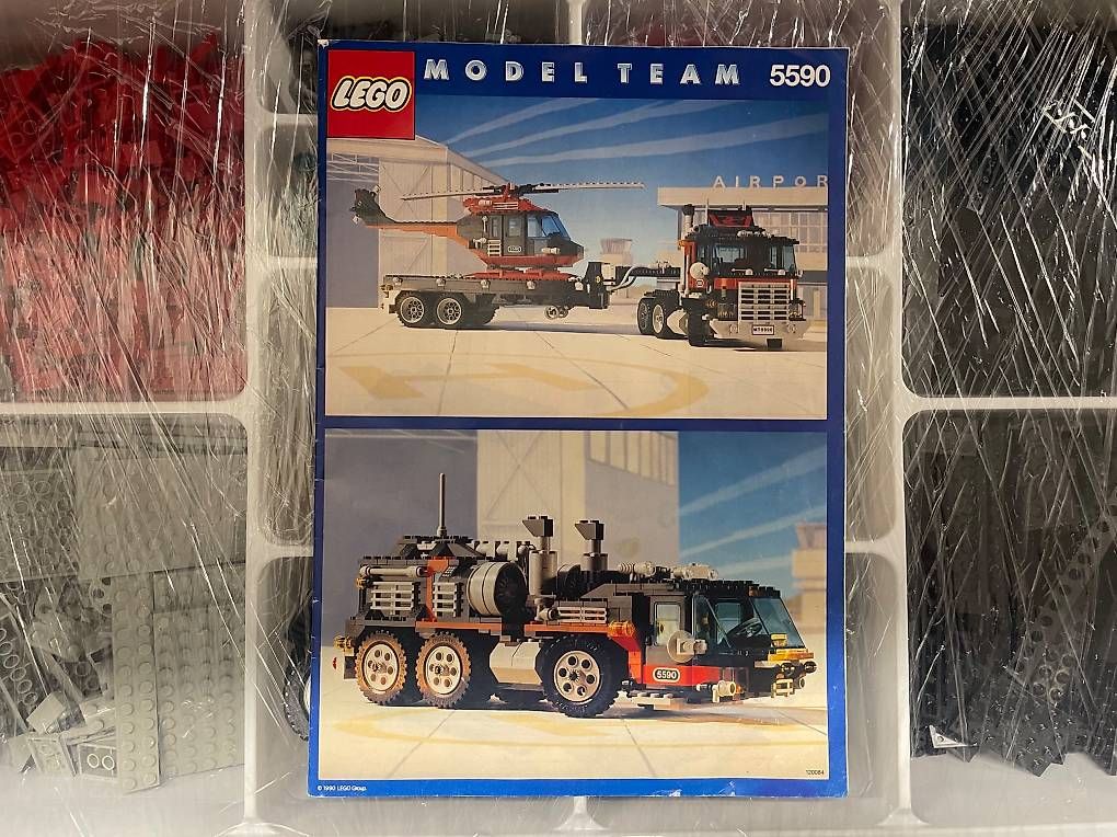 Lego Kit di costruzioni: Lego Model Team Helitransporter 5590 mit OVP – Usato da Willerzell venduto da Eluchs 2