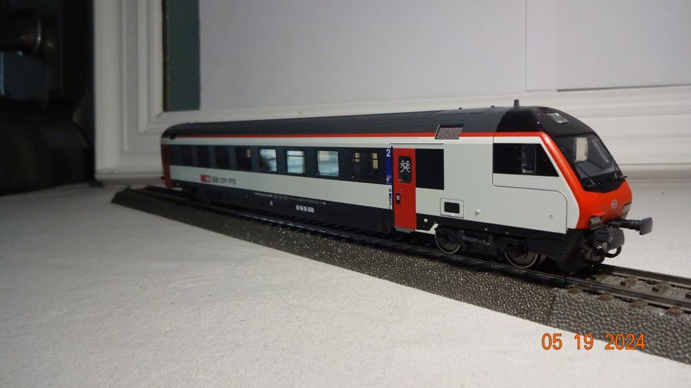 Märklin Trains électriques: Märklin 42177 SBB Schnellzug-Steuerwagen EW IV BT – Neuf avec emballage d'origine à Steffisburg par Narzisse 1