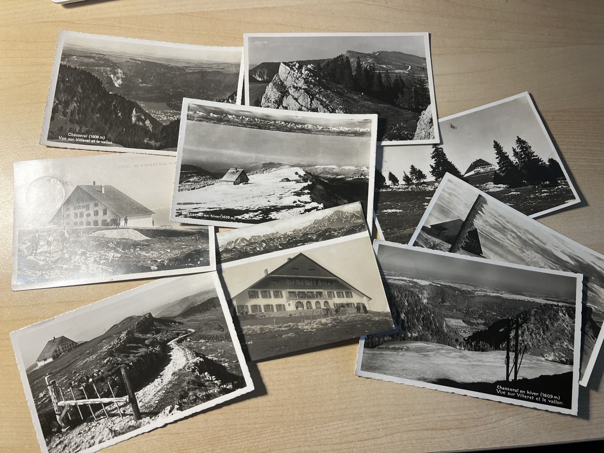 Cartoline postali: Chasseral AK Lot – Usato da Ipsach venduto da Be44 1