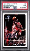 1999 Upper Deck MVP-Michael Jordan-Silver Script-Promo PSA 9