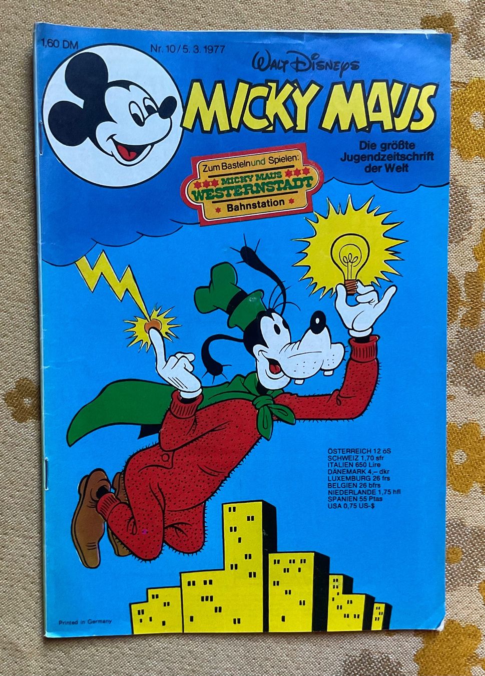 Fumetti: Micky Maus Heft Nr 10 von 1977 – Usato da Endingen venduto da nathan05