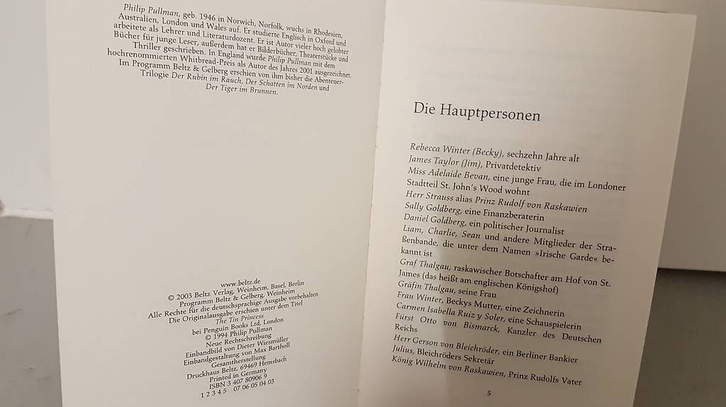 Bücher: Das Banner des roten Adlers von Philip Pullman – Gebraucht aus Illnau von Buechermaus 3