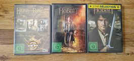 Herr der Ringe und Hobbit Filme DVD Set ungeöffne