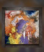 Gemälde " Inneres Universum " handmade 100×100