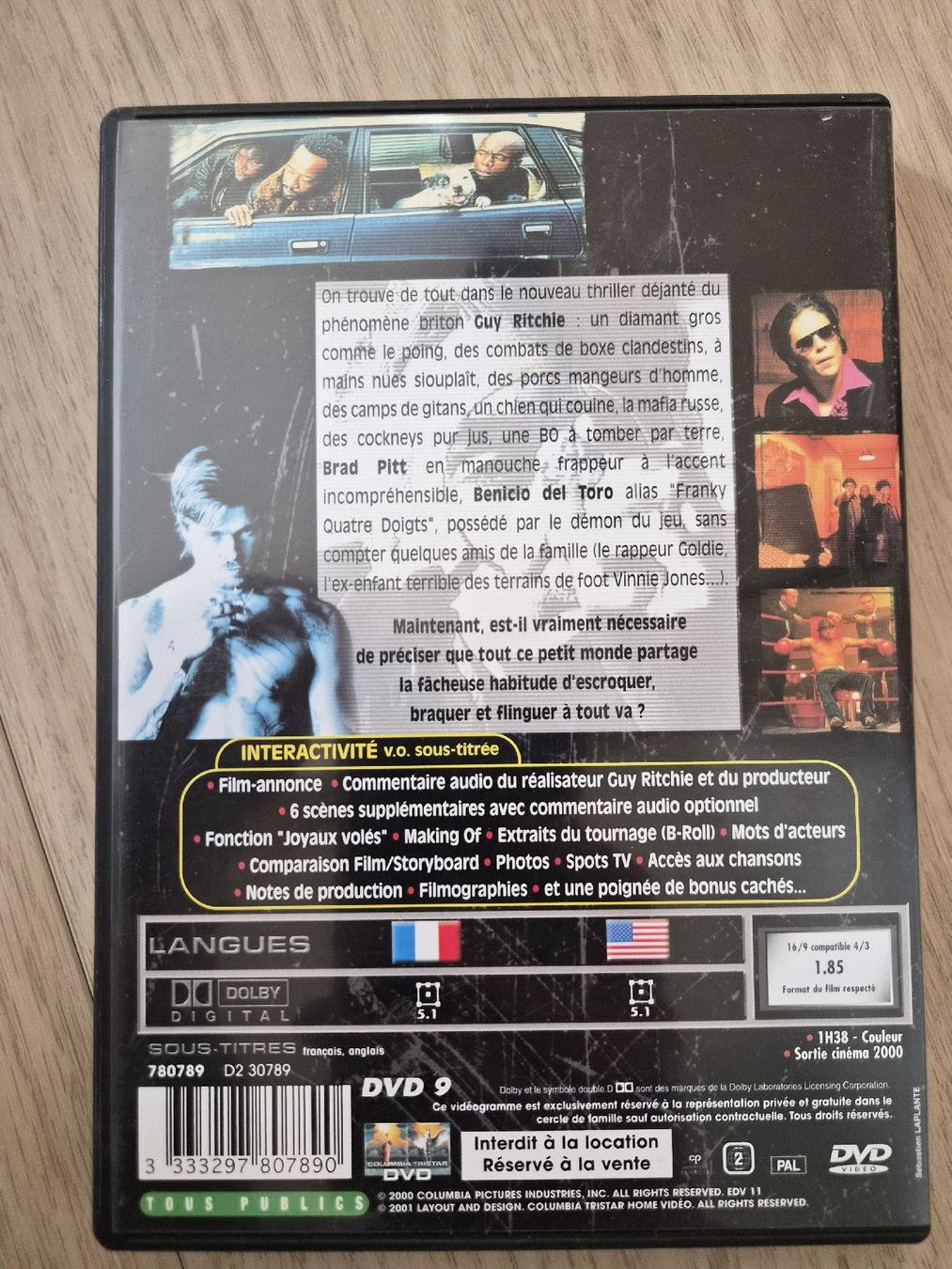 Tutti i DVDs: Snatch - Un film de Guy Ritchie, DVD – Usato da La Joux FR venduto da car_ck96 2