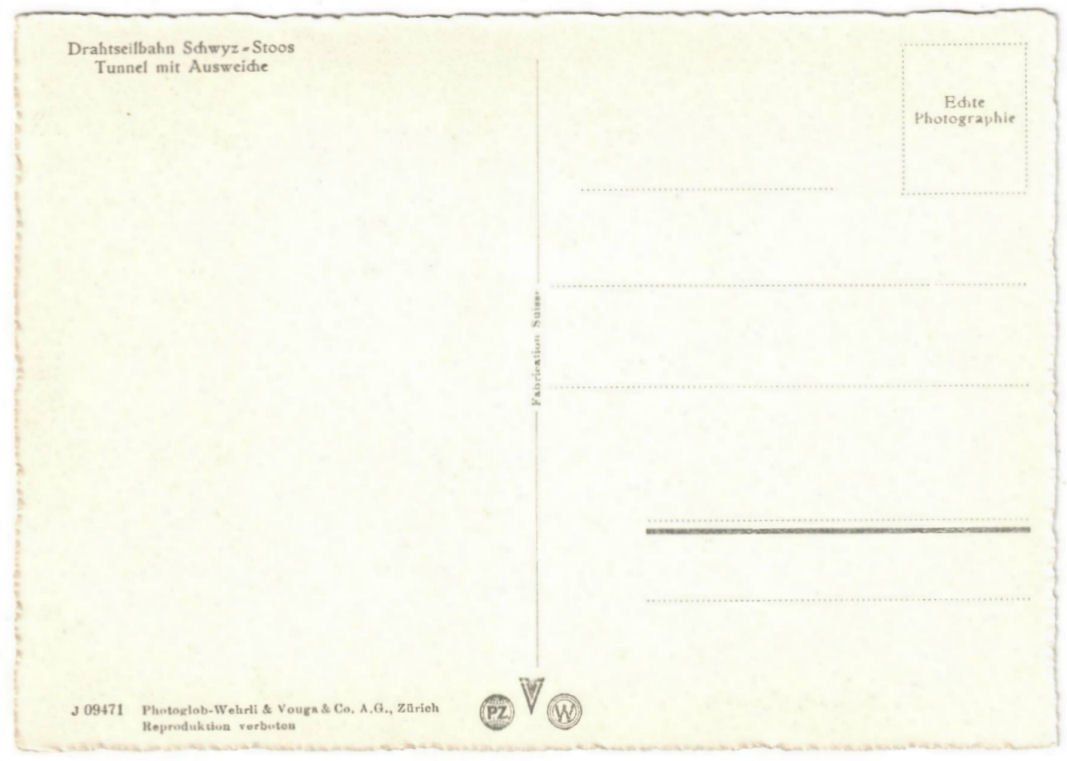 Cartoline postali: Stoos - Standseilbahn – Usato da Binningen venduto da Mountainrider 1