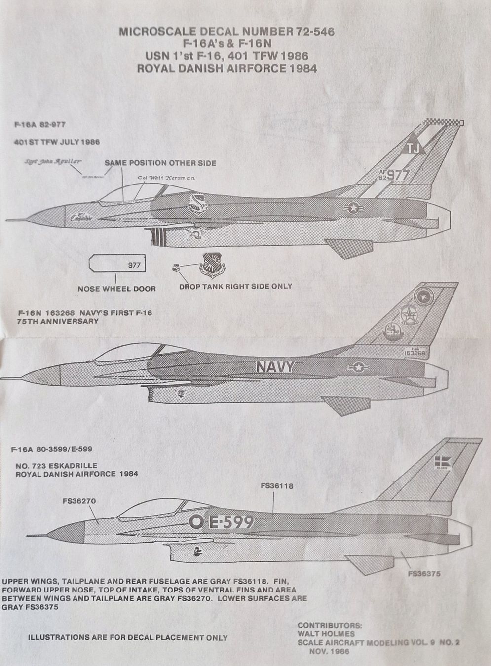 Sticker: Original Microscale Decal Set  Aviatik F-16  1/72 – Usato da Duggingen venduto da hammbe 1