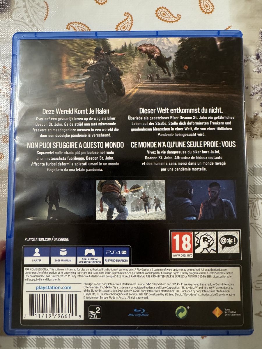 Sony Giochi: DAYS GONE PS4/ PS5 Upgrade – Usato da zürich venduto da ilias.sch 2