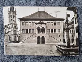 Bern Rathaus 1951? Ansichtskarte gelaufen mit Marke