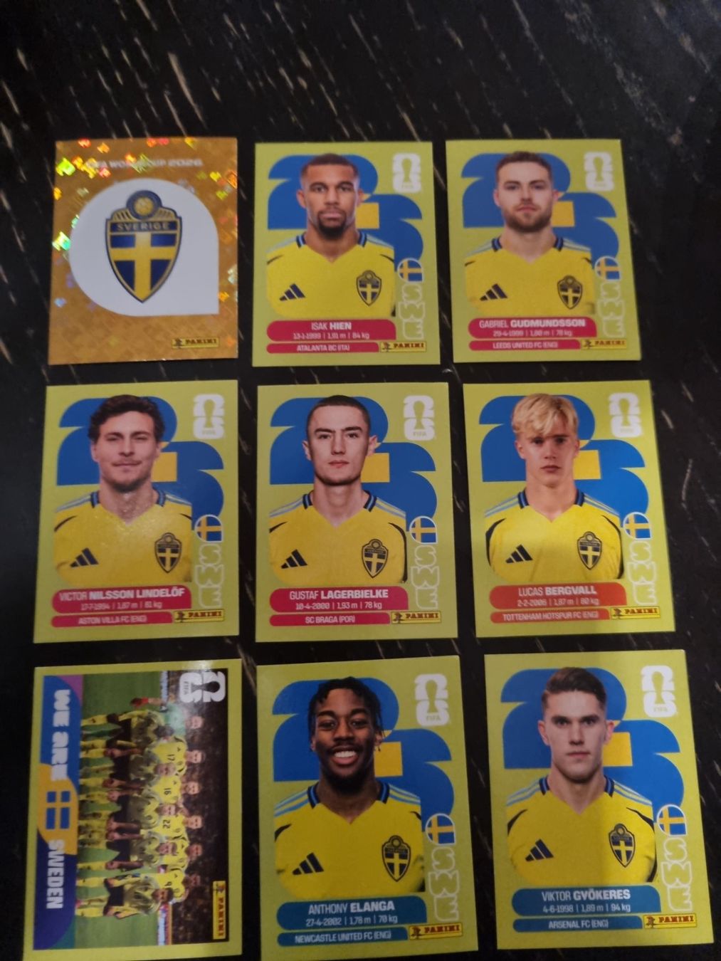 Panini Sammelbilder & Trading cards: Panini SWE 9Stk – Neu (gemäss Beschreibung) aus Kaiseraugst von muggel27