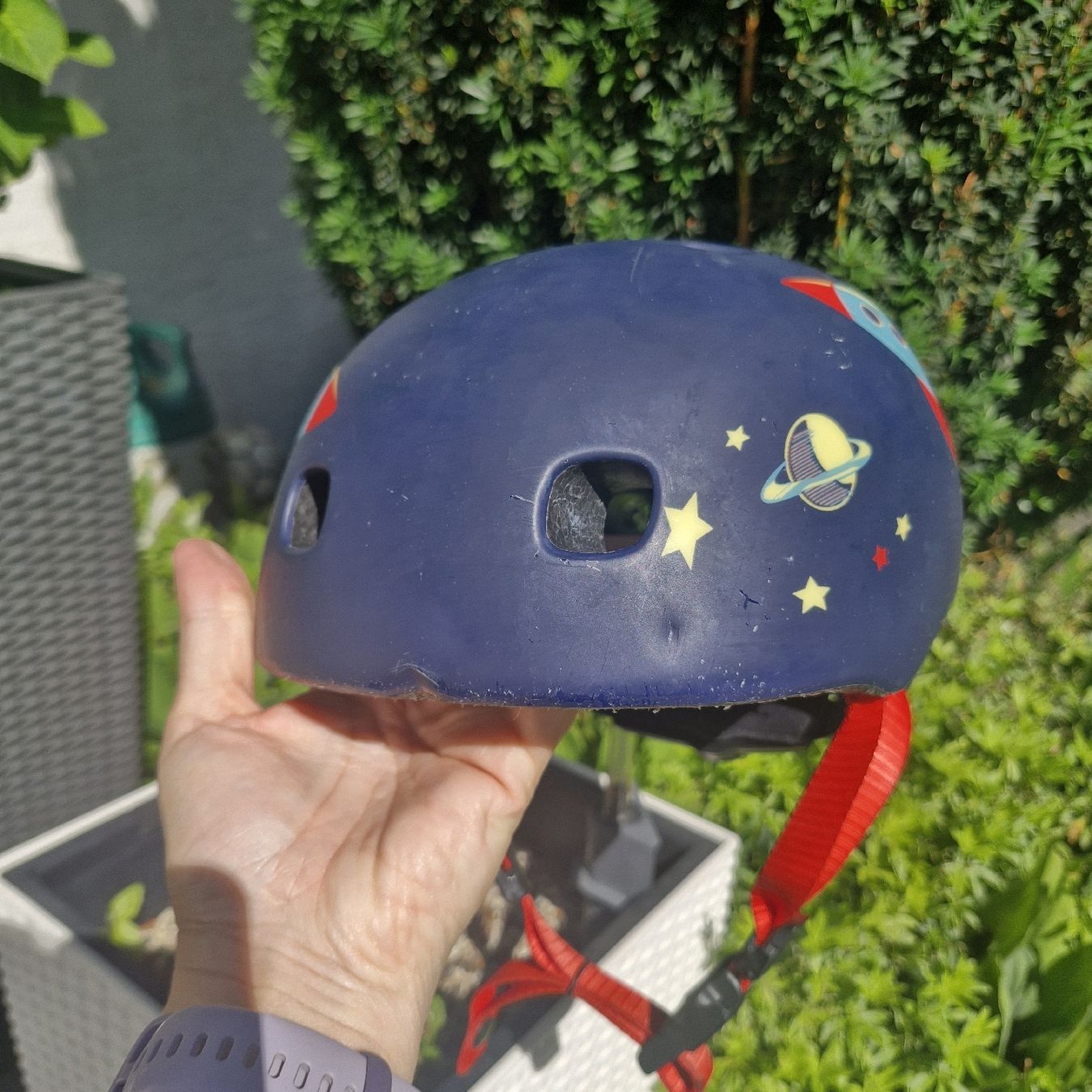 Micro Helme: micro Kinderhelm Blau Rakete 48-53cm – Gebraucht aus Forch von nadinepalermo 2