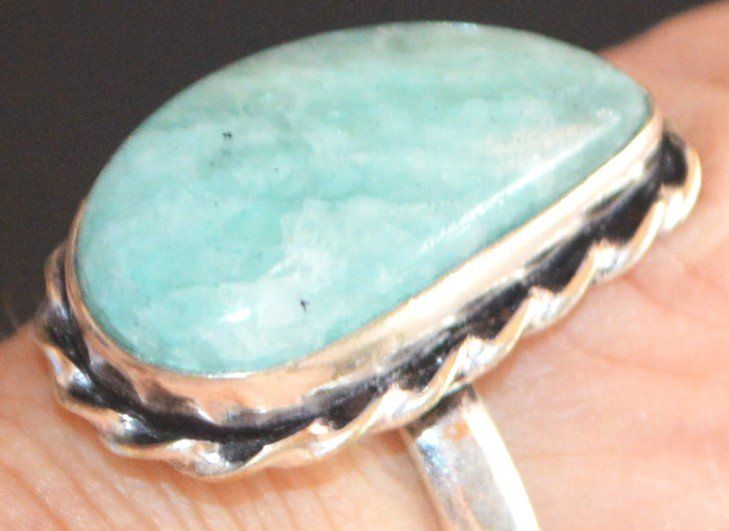 Anelli: Ring L-5130– Amazonit Grössenverstellbar – Nuovo e nell'imballaggio originale da Goldiwil (Thun) venduto da han_v5b7 3
