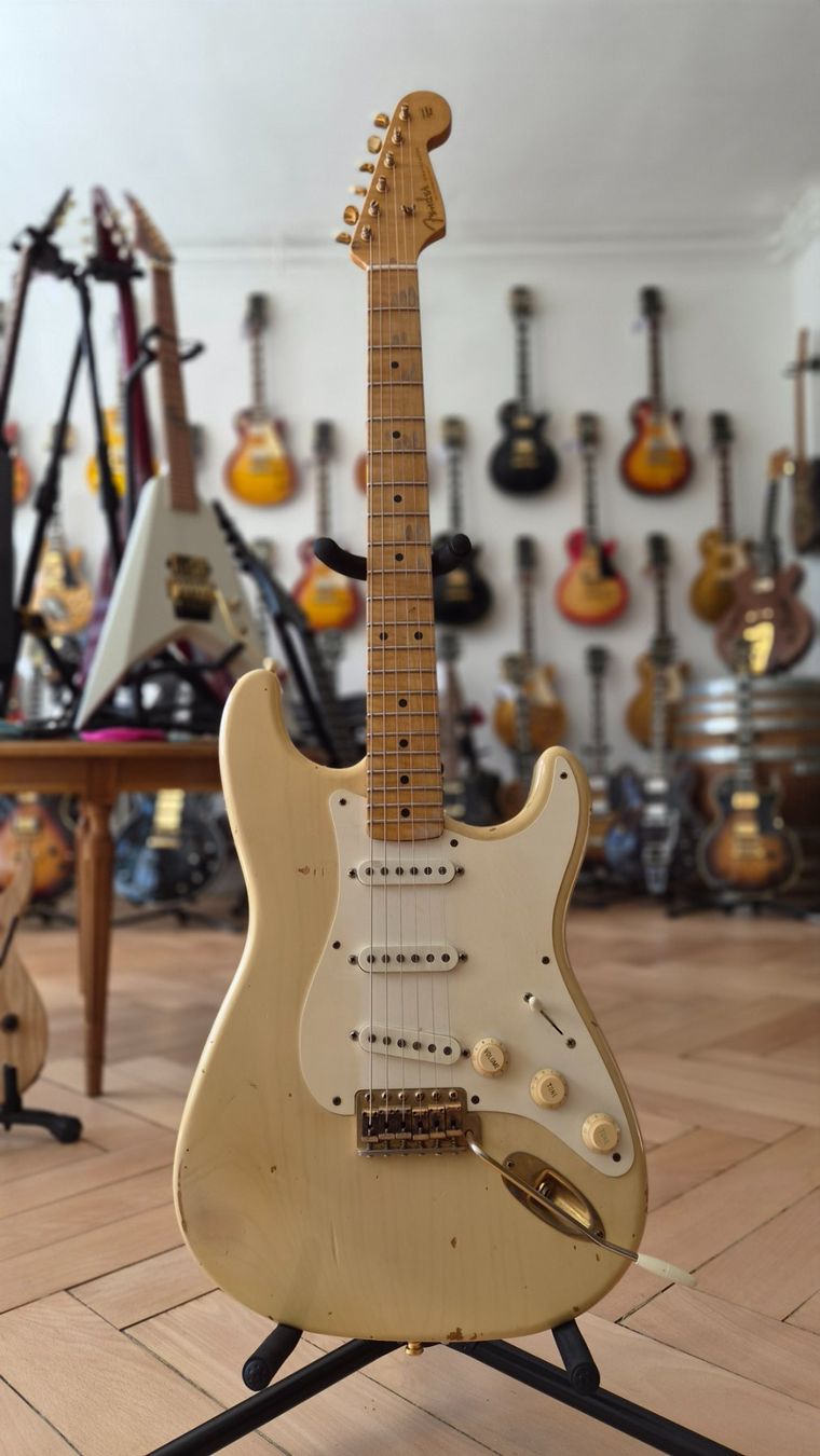 Fender Strumenti musicali: Fender Stratocaster Mary Kaye Cunetto – Usato da pieterlen venduto da AntonelloGuitars