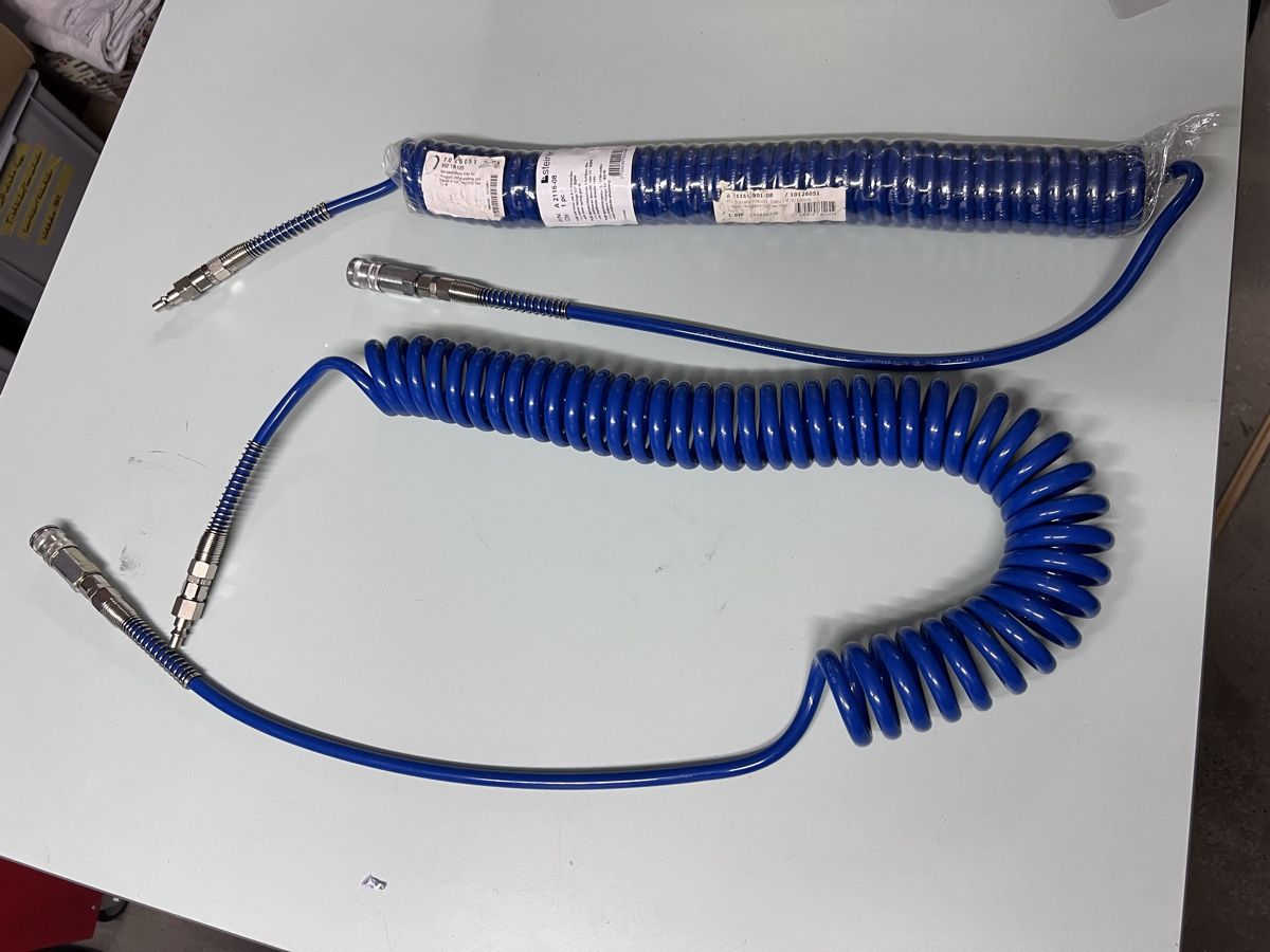 Tubi & Tubi flessibili: 1Stk. Druckluftschlauch Spiralschlauch 7.5m – Nuovo e nell'imballaggio originale da Oberdorf NW venduto da chosii