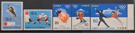 Japan 1972 XI. Olympia Sapporo Satz 5V MNH postfrisch