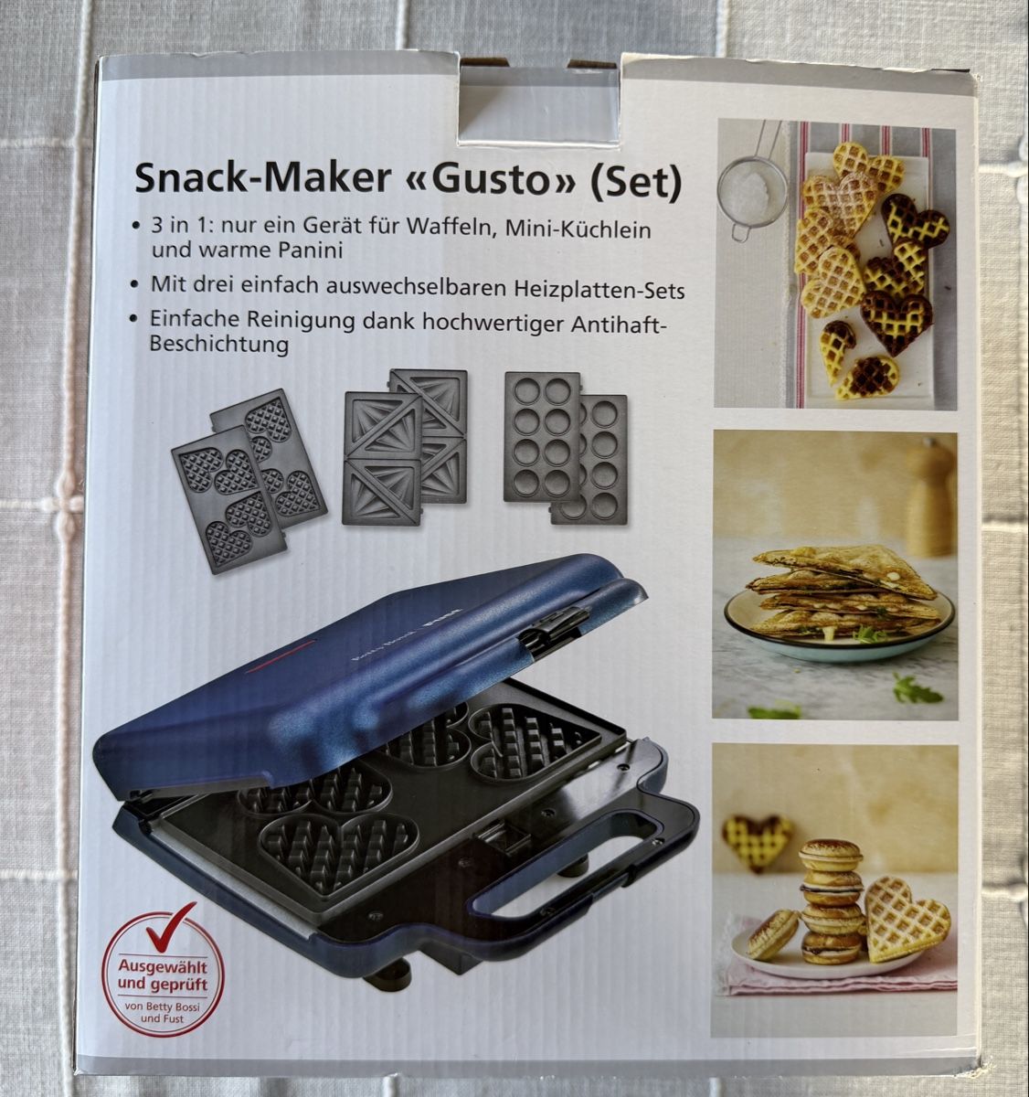 Betty Bossi Elettrodomestici da cucina: Betty Bossi Snack-Maker – Usato da Buchs venduto da Raven_83