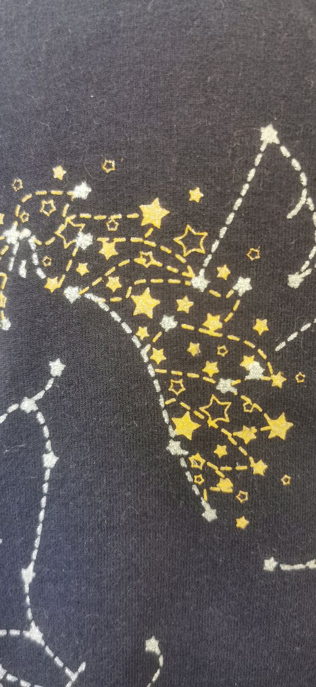 Maglioni & Felpe: Dunkelblauer Pullover mit Einhorn-Motiv in Grösse 134 – Usato da Langendorf venduto da Laedi6 2