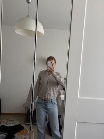 Cardigan grau S