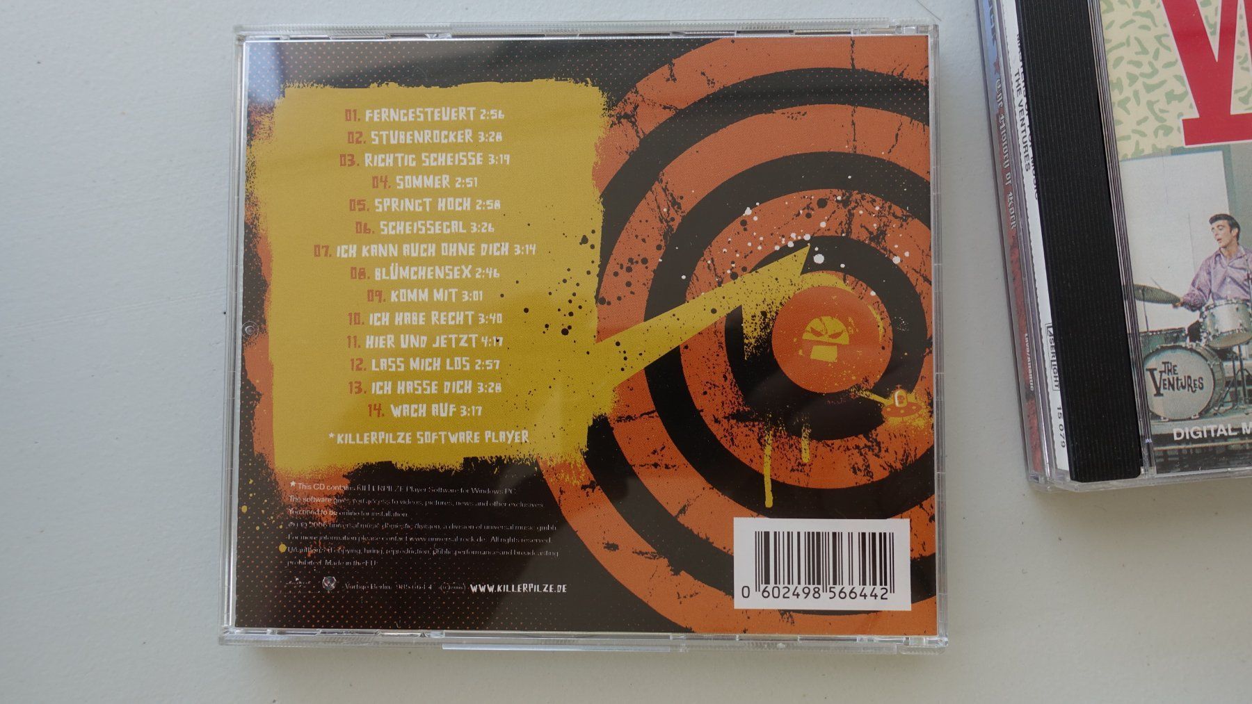 CD: CD - Killerpille - INVASION DER KILLERPILZE – Usato da Schwyz venduto da Burnsdesign 1