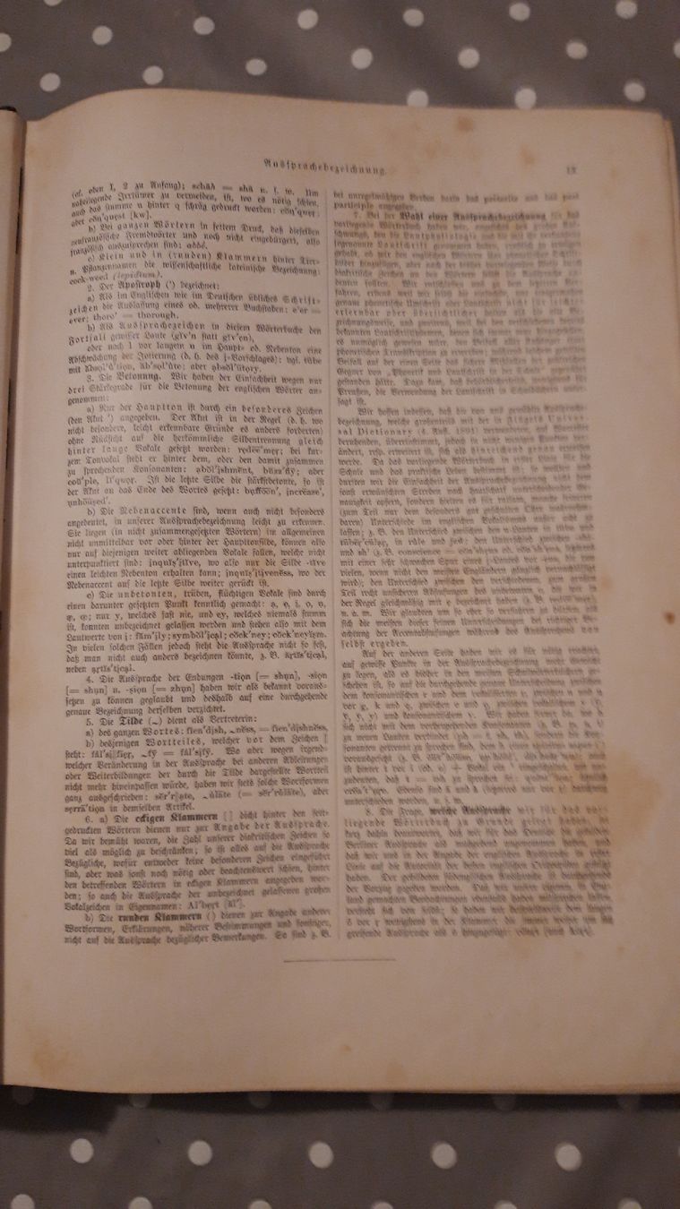 Libri: Antikes Wörterbuch Englisch-Deutsch,  1896 – Usato da Schangnau venduto da Arnika56 3