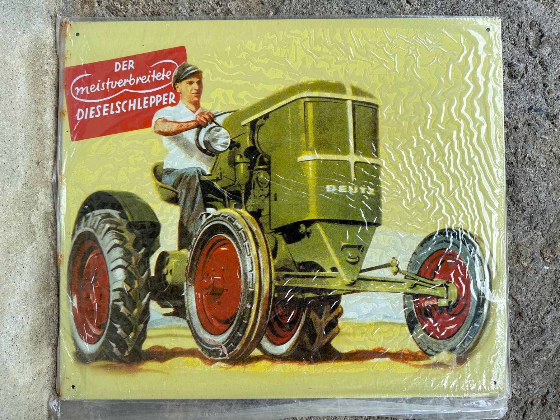 Insegne: Deutz diesel schlepper traktor Oldtimer classic – Nuovo (secondo la descrizione) da Reinach AG venduto da rares75