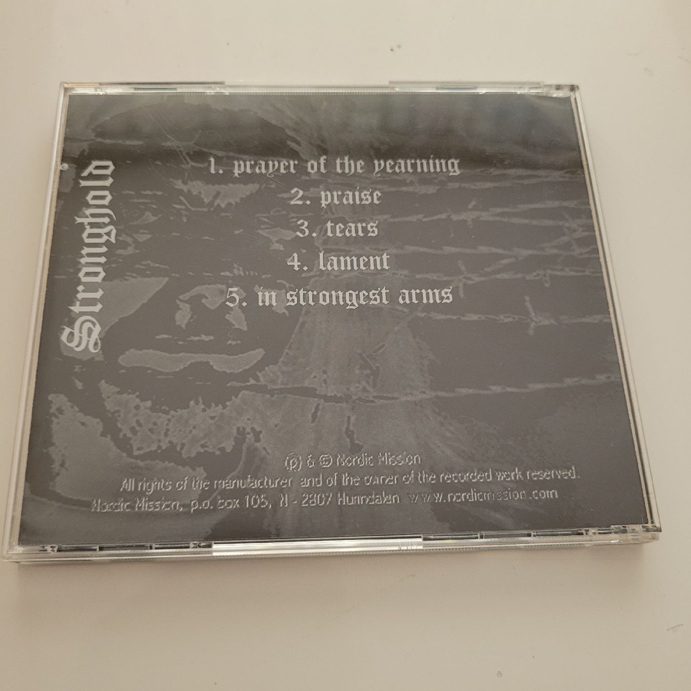 CD: Stronghold - Prayers From A Yearning Heart – Usato da Münsingen venduto da Drachenwurst 1