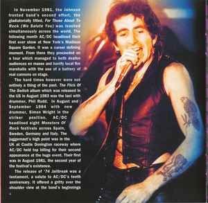 CD: AC/DC - '74 Jailbreak - CD Digipack – Usato da Forel FR venduto da SPillonel98 7