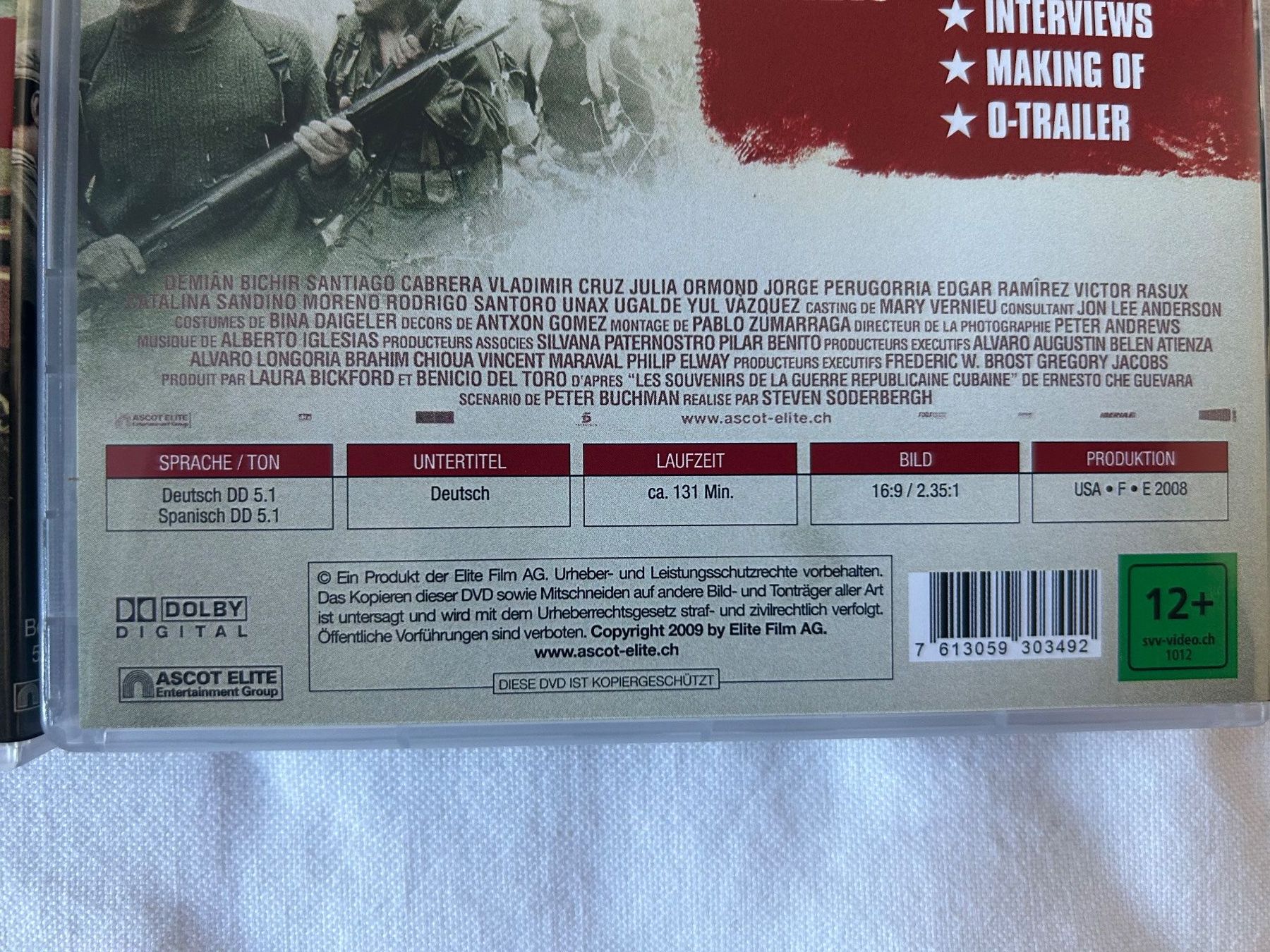Tutti i DVDs: DVD "Che" (Teil 1 & 2)- Biografie – Usato da Sierre venduto da sevenworlds 7