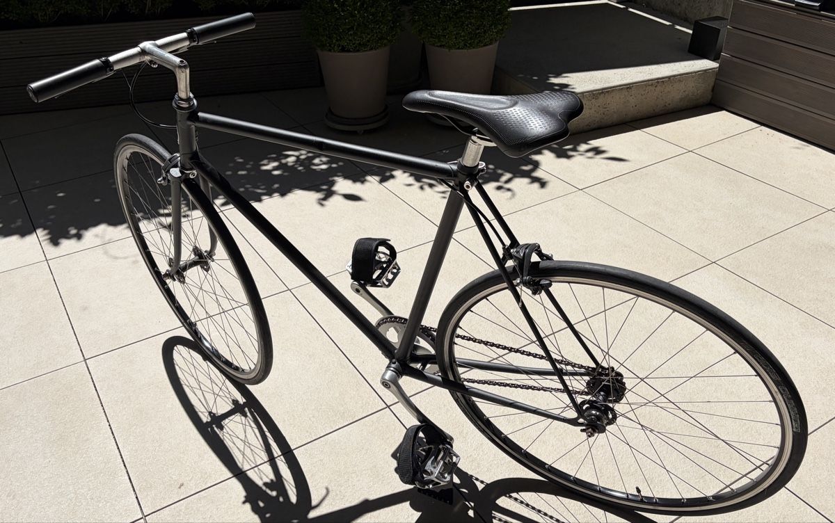 Velos: Vélo Single Speed noir – Gebraucht aus Coppet von ACBL 2