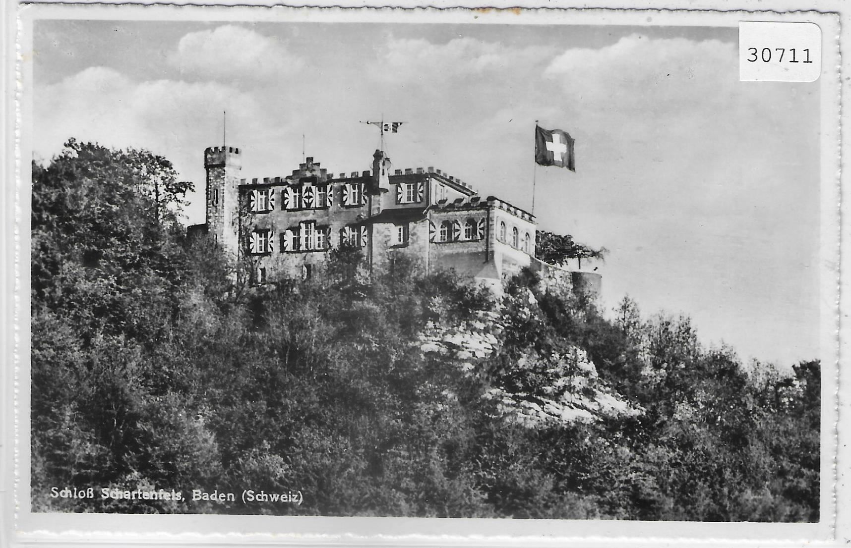 Cartoline postali: Schloss Schartenfels - Baden – Usato da Ettingen venduto da Kartenplanet
