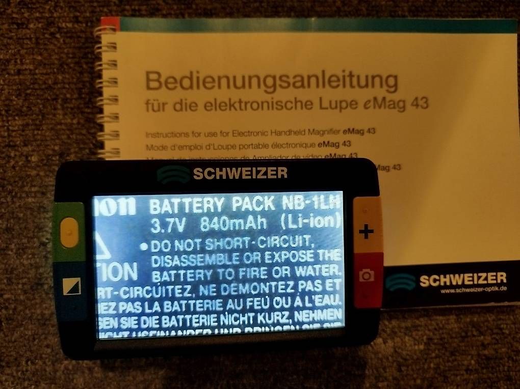 Sonstiges zu Optik: Schweizer Optik Digitale Leselupe – Gebraucht aus Bonaduz von Mikebond