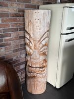 Handgeschnitzte Tiki-Statue  Rockabilly Style