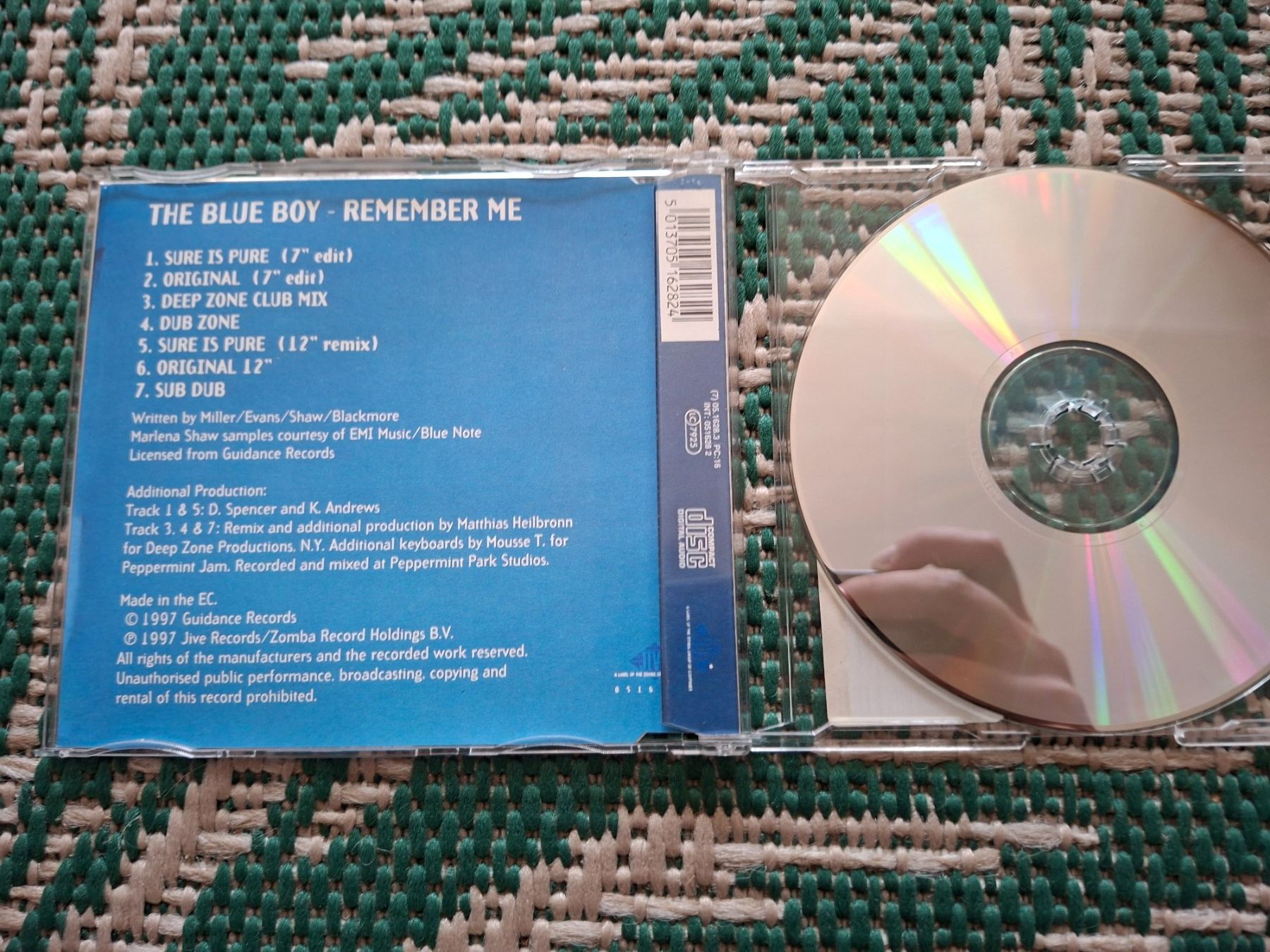 CD: CD Blue Boy Remember Me 1997 guter Zustand – Usato da Burg AG venduto da ..machine_rec.. 1