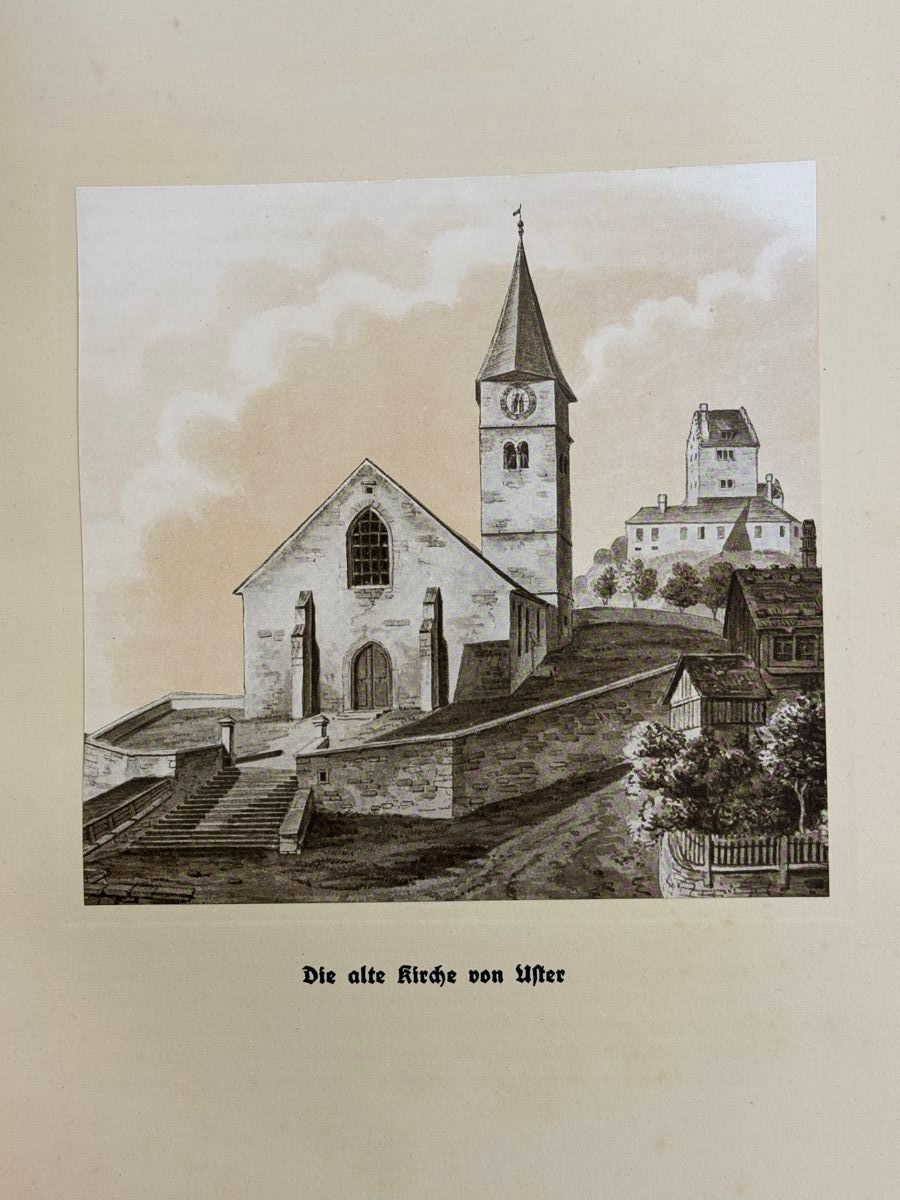 Libri: Geschichte der Gemeinde Nänikon.1922 – Usato da Adliswil venduto da buch_und_kunst 3