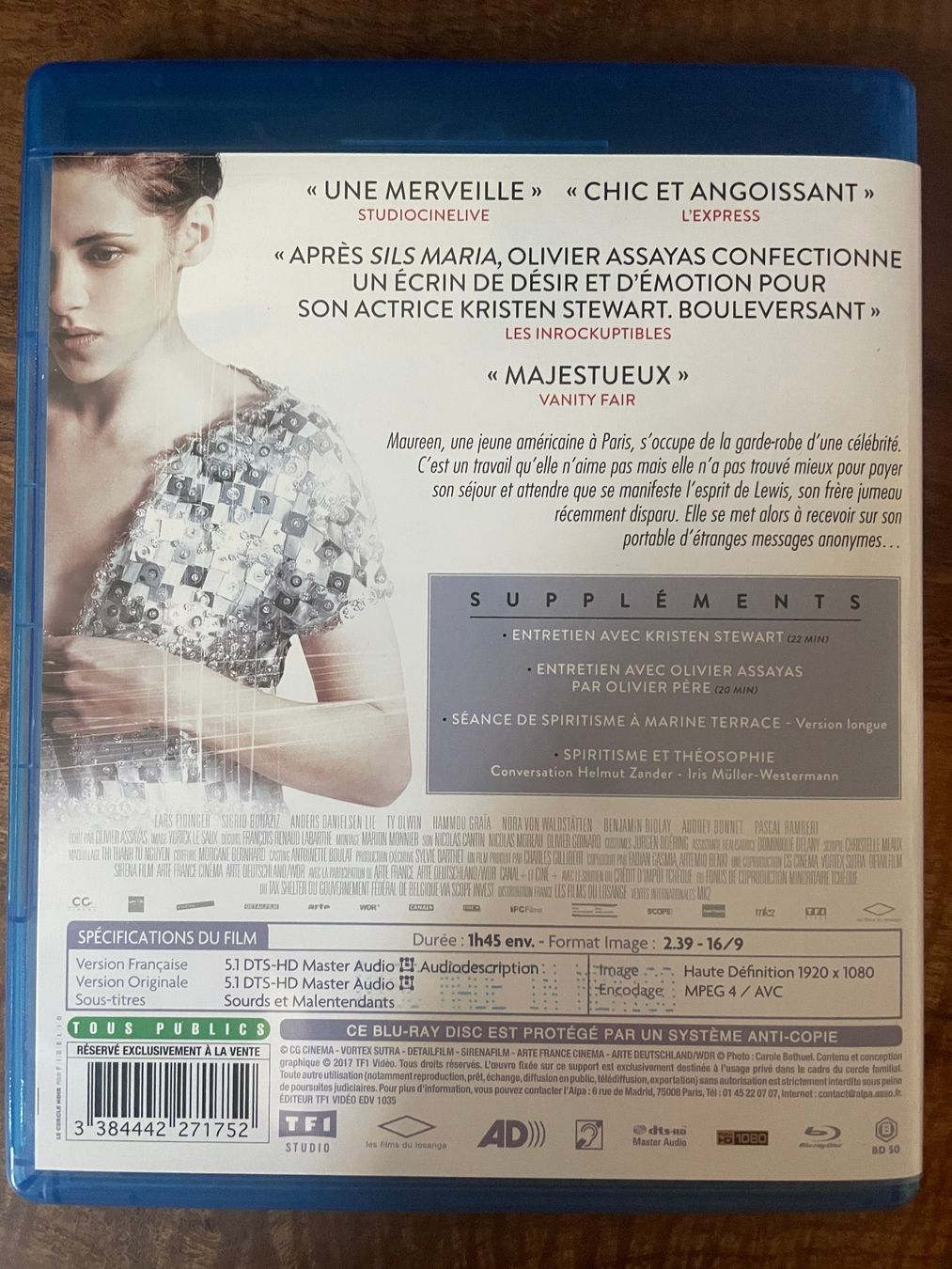 Alle DVDs: Personal Shopper (blu-ray) – Gebraucht aus Vevey von c_lathion 1