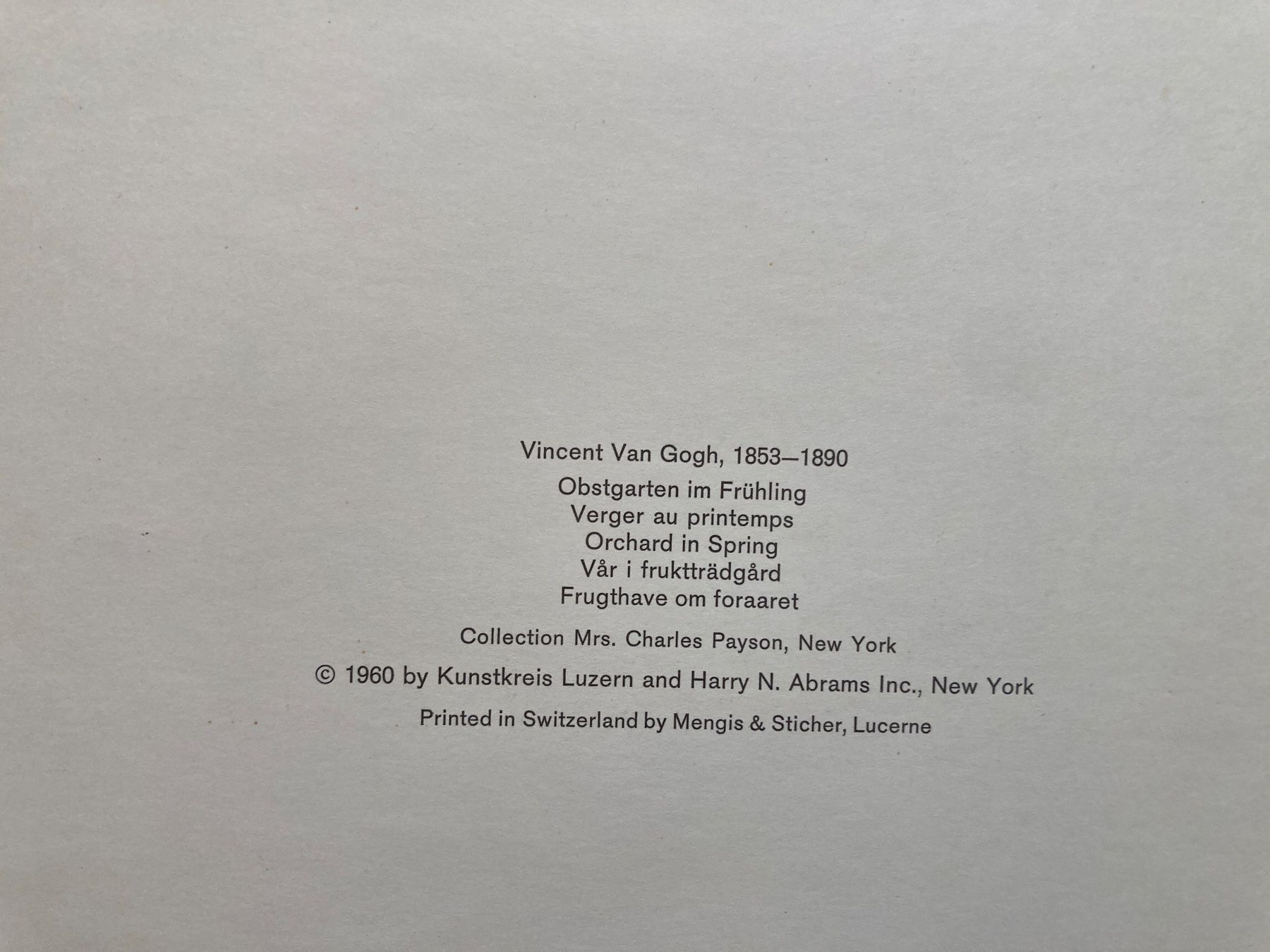 Foto & Immagini: Van Gogh Kunstdrucke, 3 Stk., 1960 – Usato da Gelterkinden venduto da froggy80 3