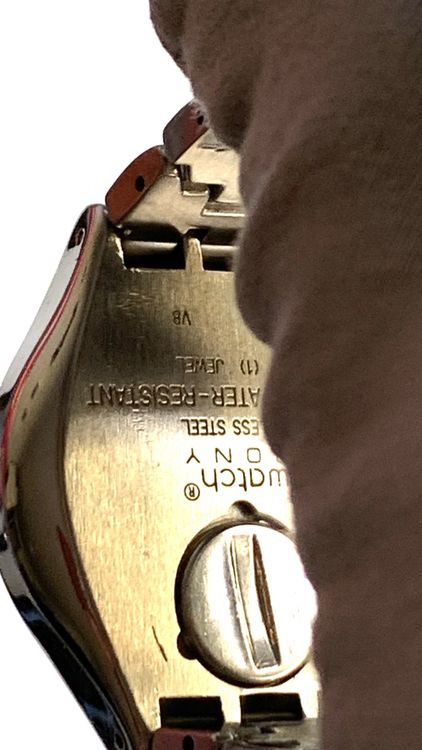 Swatch Irony Armbanduhr Edelstahl Herrenuhr 6
