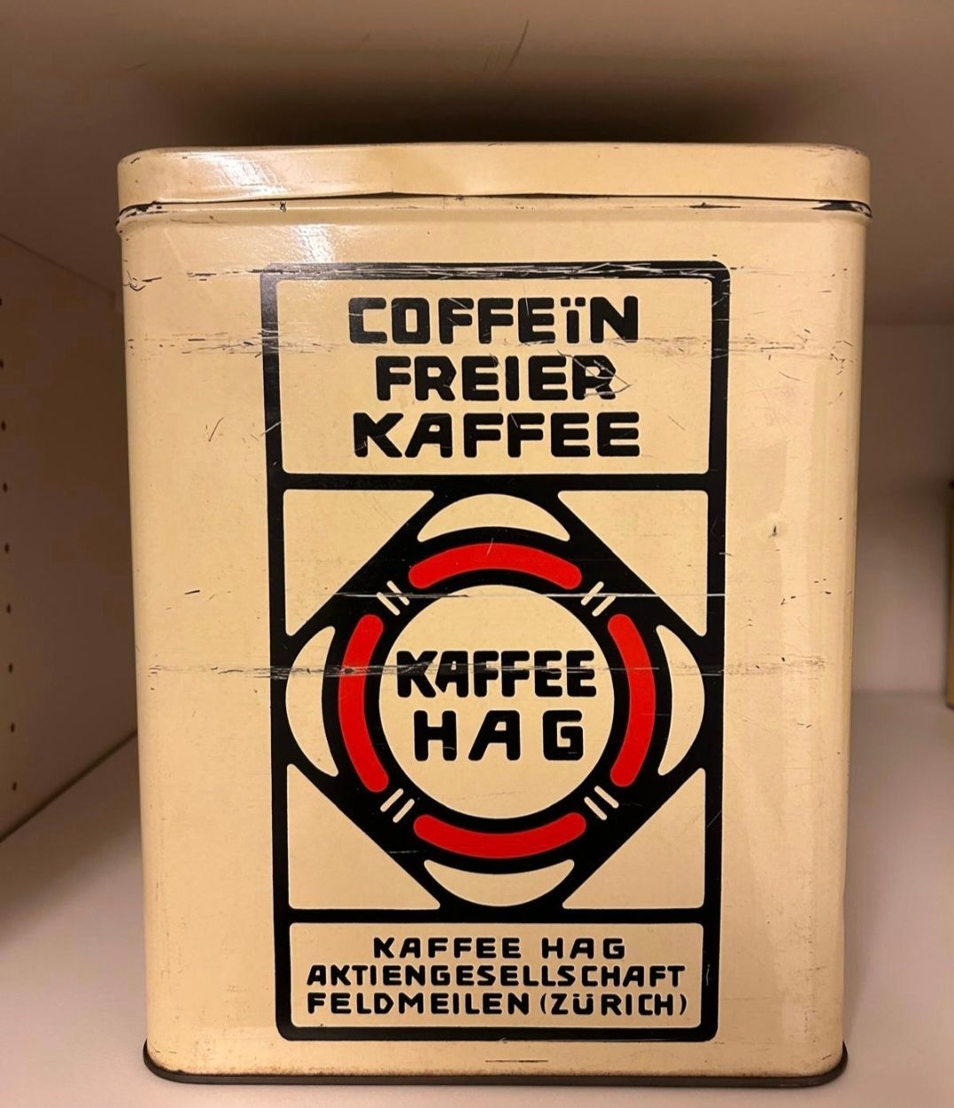 Barattoli: Blechdose Kaffee Hag – Usato da Neuenhof venduto da mariah05