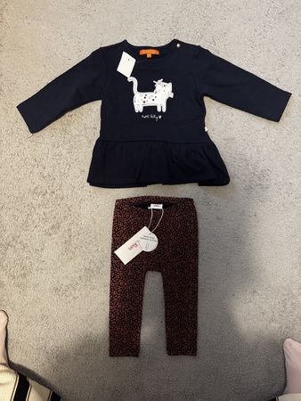 Cute Baby Girl Outfit Staccato 80 Organic Cotton NEW