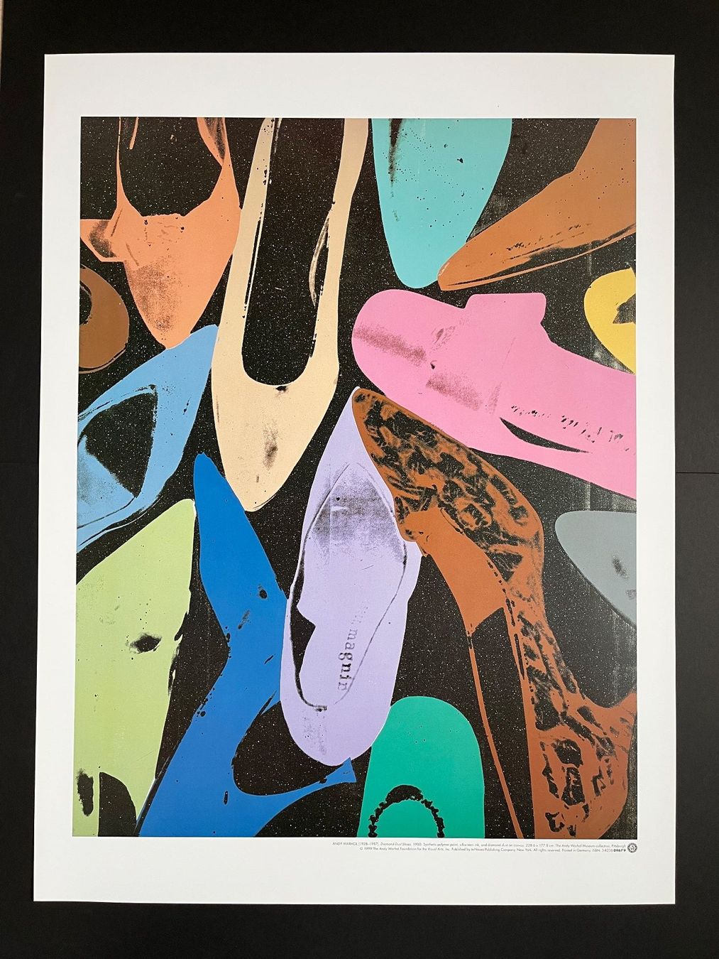 Grafica & Litografie: Andy Warhol, Diamond Dust Shoes Offsetlithographie, te Neues – Usato da Wettingen venduto da Bonanza69
