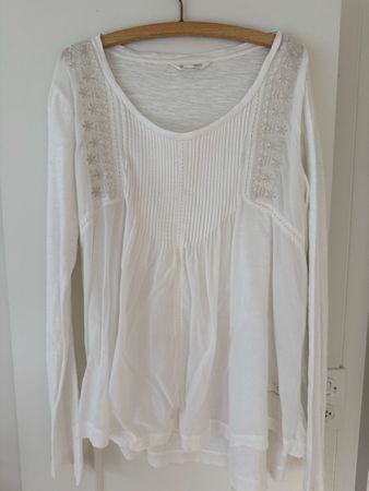 Odd Molly Shirt, Grösse 4, Weiss, Top Zustand, Sommer!