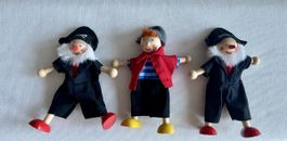 3 Piraten Biegepuppen,  flexibel! Neu!
