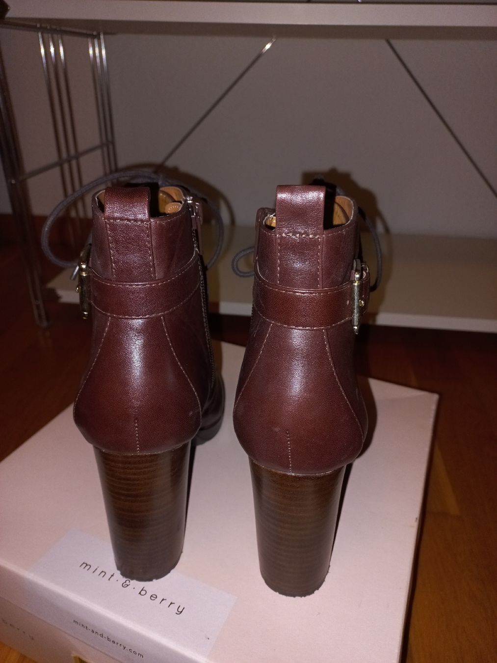 Mint & Berry Scarpe da donna: Braune Heels – Nuovo (secondo la descrizione) da Jona venduto da Mia94 3