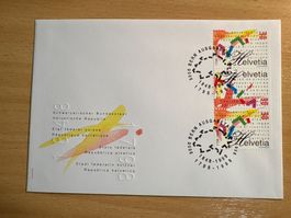 Schweiz Briefmarke Ersttagsbrief Sonderstempel Bern 1998 ...