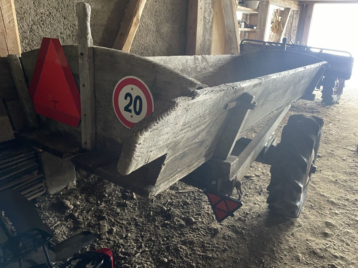 Bucher Trattori: Original Bucher KT 10 Triebachsanhänger – Usato da Au TG venduto da and_k8st 4
